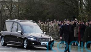 People line streets to mourn British soldier killed in Ukraine