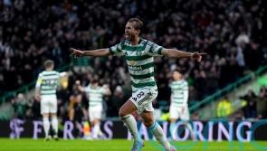 Wilfried Nancy secures first win as Celtic boss after late goals deny Aberdeen