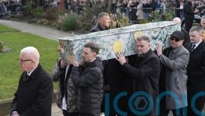 Stars and hundreds of fans gather for Stone Roses bassist Mani&rsquo;s funeral