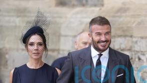 Beckhams lead guest arrivals to wedding of Holly Ramsay and Adam Peaty