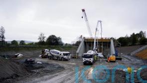 Installation of new railway bridge deemed &lsquo;fantastic achievement&rsquo;