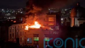 Rooftop hotel blaze extinguished by firefighters