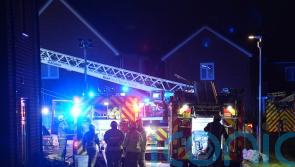 Child dies and another taken to hospital after house fire