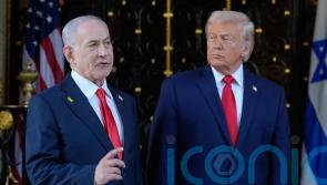 Trump warns Iran on nuclear revival as he hosts Israel&rsquo;s Netanyahu