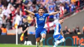 Late Kian Harratt goal for Oldham knocks Walsall off the top of the table