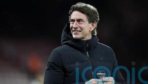 Spurs boss Thomas Frank &lsquo;didn&rsquo;t notice&rsquo; he was drinking from Arsenal-branded cup