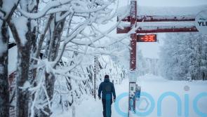 Thousands of tourists stranded in northern Finland as deep freeze halts flights