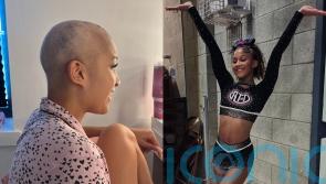 Cheerleader, 15, celebrates new year cancer-free after rare diagnosis made her miss year of school before GCSEs