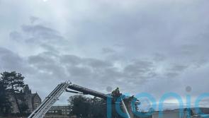 Fire crews remain at scene of St Andrews University blaze