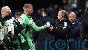 Kasper Schmeichel praised for &lsquo;really great save&rsquo; to earn Celtic win at Falkirk