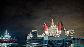 Milestone marked as new ferry sets off from Turkey to the Hebrides
