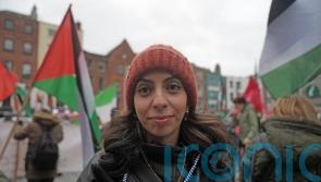 Palestine protest speaker &lsquo;cannot process&rsquo; loss of friends in Gaza conflict