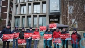 Farmers call for Bord Bia chairman to resign as they protest outside offices