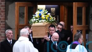 Family and football greats gather for funeral of Terry Yorath
