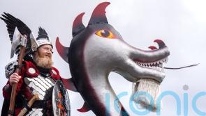Crowds gather in Shetland for Up Helly Aa fire festival