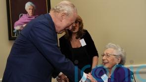 King and Queen meet Holocaust survivors on memorial day