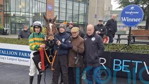 Oldschool Outlaw calls the tune at Fairyhouse