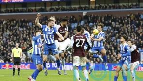 Jack Hinshelwood nets late own goal as Aston Villa edge Brighton