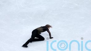 &lsquo;Quad God&rsquo; falls to earth as Mikhail Shaidorov wins gold in figure skating drama