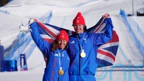 Charlotte Bankes and Huw Nightingale win historic snowboard gold for Britain