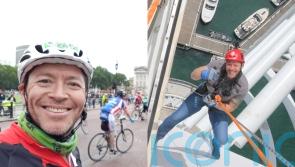 Man who &lsquo;somehow&rsquo; survived broken bungee cord in 170ft crane jump raises thousands for charities through fitness feats