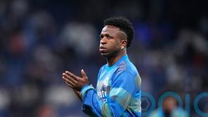 Real Madrid fans unveil banners supporting Vinicius ahead of Benfica second leg