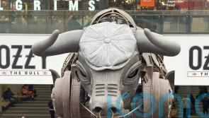 New Street Station&rsquo;s Ozzy the Bull dons Peaky Blinders cap ahead of film launch