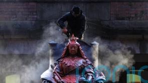 Statue of Queen Victoria in hospital complex vandalised in paint attack