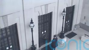 CCTV captured moment asylum seeker left fake stick of dynamite outside MI5 HQ