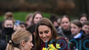 Kate shares message in Welsh for first time to mark St David&rsquo;s Day