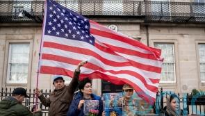 Scots Iranians rally at US consulate to show &lsquo;gratitude&rsquo; for strikes