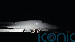 US bomber lands in UK as Iran war enters eighth day