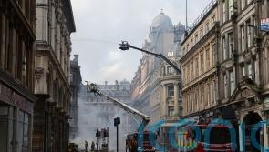 Glasgow Central shut on Tuesday as city rallies round fire-hit businesses