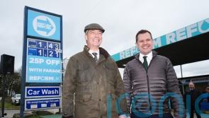 Nigel Farage vows to reverse fuel duty increase in Reform petrol station stunt