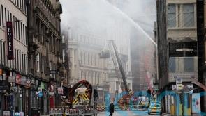 Glasgow will flourish again, says Swinney, as he pledges fire rebuild support