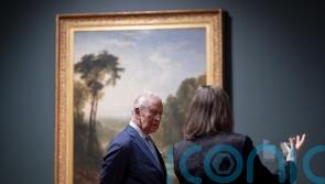 King asked what British artwork might be &lsquo;lurking in Australia&rsquo; in gallery tour