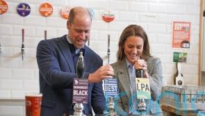 Kate tells brewery founder it has been best to avoid alcohol since her diagnosis