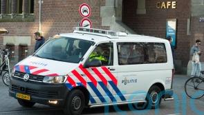 Amsterdam police hunt suspect filmed setting off blast outside Jewish school