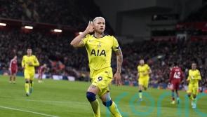 Late Richarlison goal earns Tottenham a point at Liverpool and lifts Igor Tudor