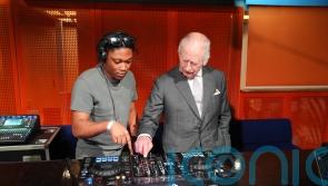DJ Charles serves up royal remix during visit to arts organisation