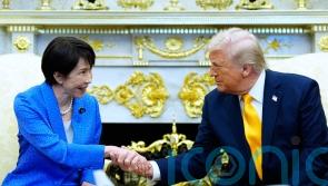 Japanese PM tries to reaffirm alliance with Trump