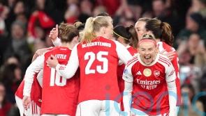 Arsenal take control of Women&rsquo;s Champions League quarter-final against Chelsea