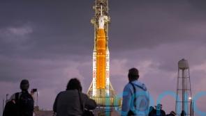 King sends good wishes and an eco-message to lunar mission astronauts