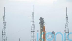 Lift-off for first manned Moon mission in more than 50 years