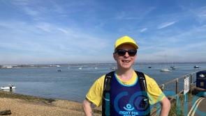 Blind artist to run marathon using AI glasses and app in &lsquo;world first&rsquo;