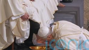 Pope Leo revives traditional Holy Week ritual of washing feet of priests