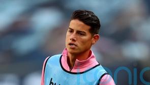 James Rodriguez&rsquo;s club shuts down rumours he has muscle-wasting condition