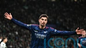 Late Kai Havertz goal earns Arsenal valuable first-leg win at Sporting Lisbon