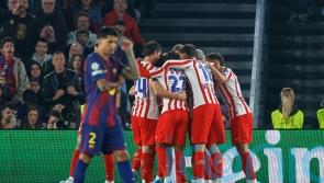 Atletico Madrid stun 10-man Barcelona to take control of Champions League tie