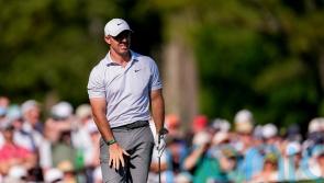 Rory McIlroy&rsquo;s third round splutters into life after vow to keep his foot on gas